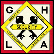 Greater Houston Locksmiths Association member seal